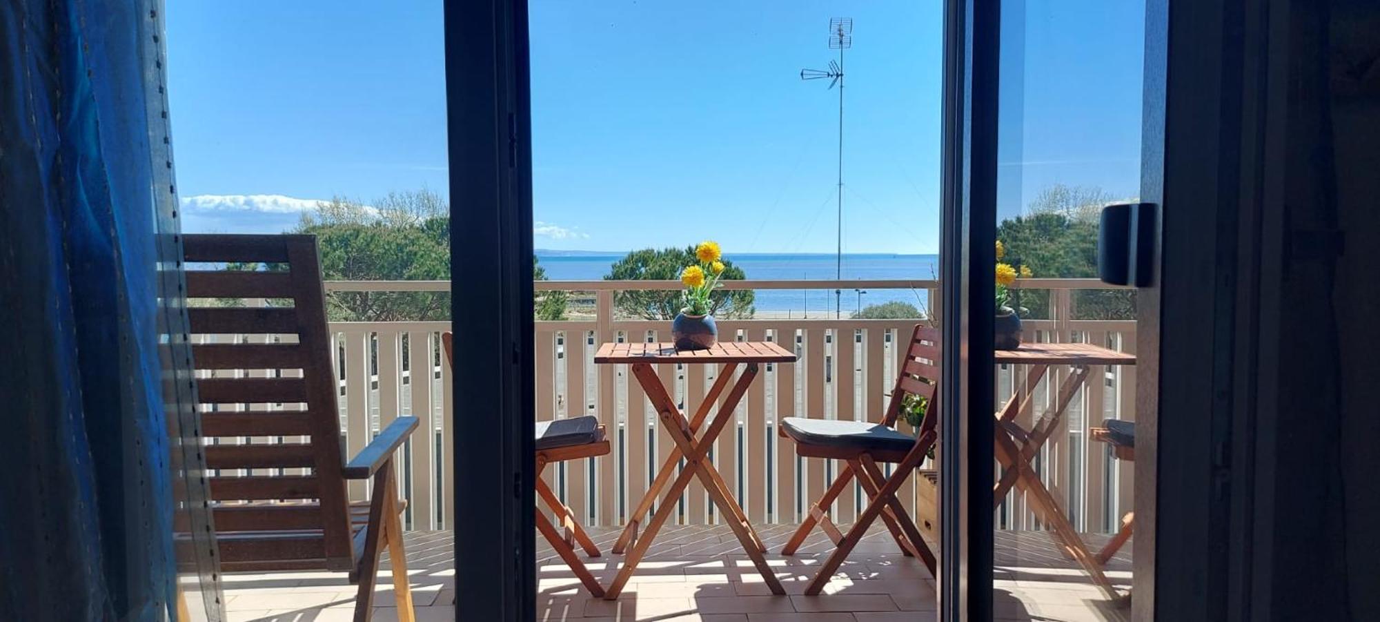 Seaview Beach Front Grado Pineta Andromeda 外观 照片
